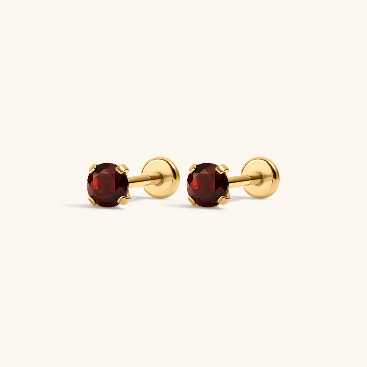 Garnet Nap Earrings