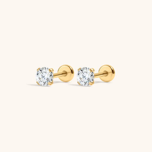 Moissanite Nap Earrings