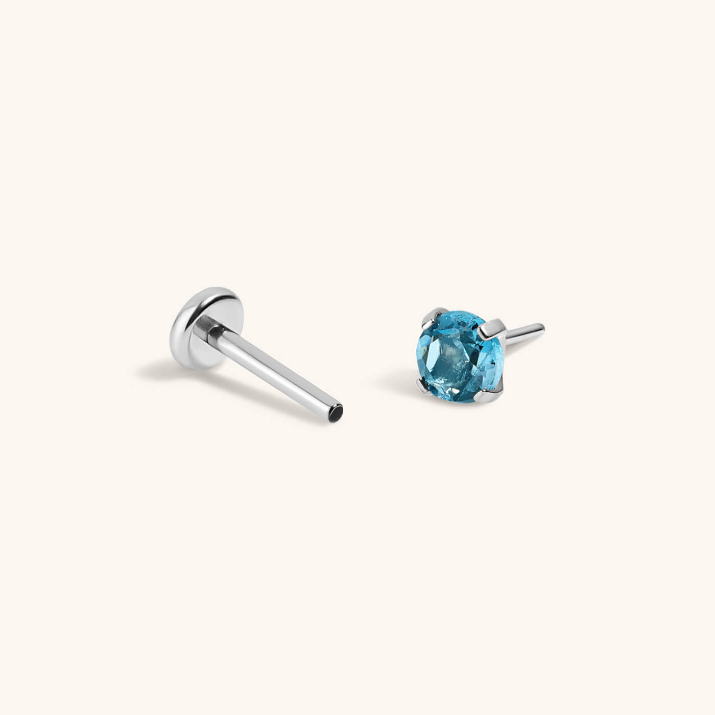 Blue Topaz Nap Earrings