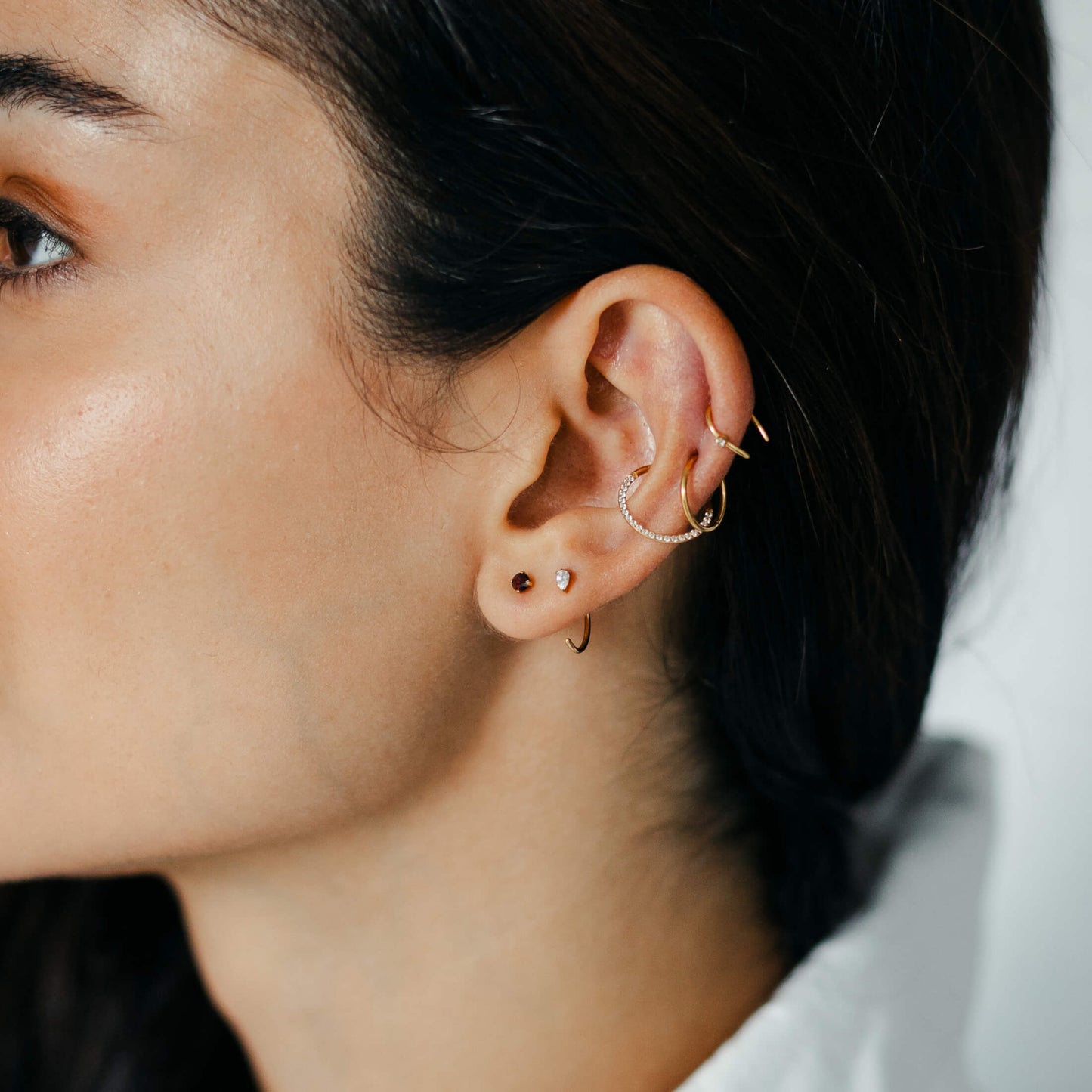 Garnet Nap Earrings